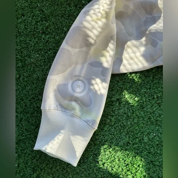 Bape Double Hoodie Space Camo Shark Full Zip